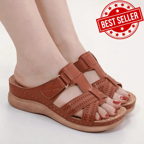 [#1 Trending 2024] PREMIUM Comfy Open Toe Orthopedic Sandals